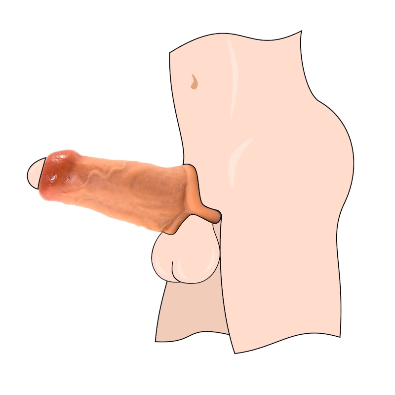 Nr.9 800 Anwendung Toylie Realistische Penishülle 13 cm Kopie
